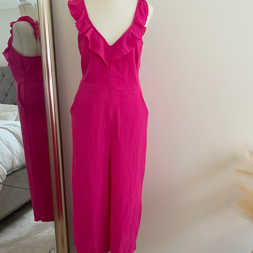 Newlook Pink Jumpsuit with Pockets.